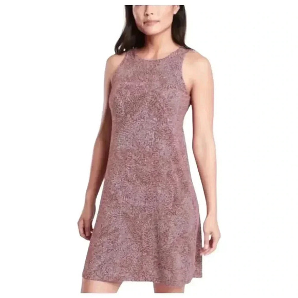 Athleta High Neck Fit & Flare Santorini Dress Size XS - Picture 1 of 10